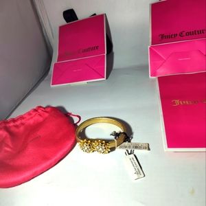 Juicy Couture flower cluster bracelet